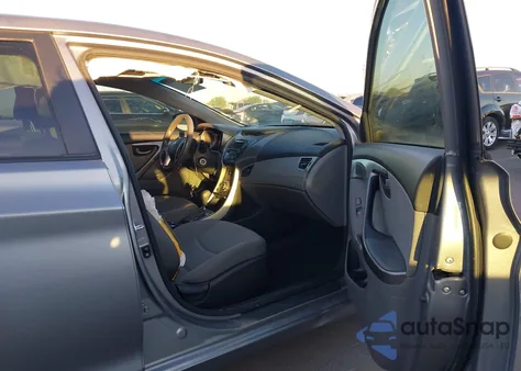 2013 Hyundai Elantra Gls из США, поврежденный, VIN KMHDH4AE3DU952500
